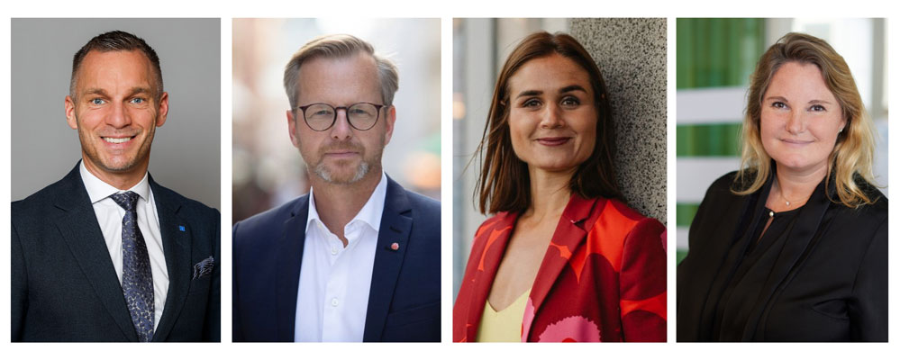 4 bilder av KOMMEK talare